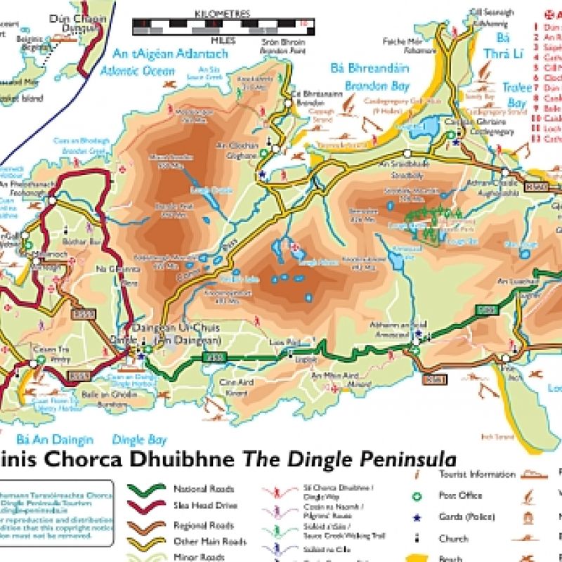 Maps of the Dingle Peninsula